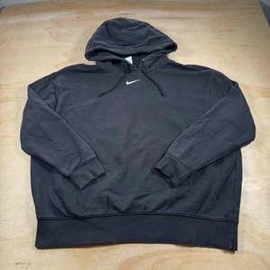 Nike Sportswear Phoenix Fleece oversize maglione donna felpa con cappuccio nero medio - Foto 1 di 10