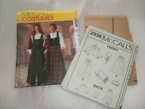 McCall's 2938 Renaissance Costume for woman sz 12-14-16 - Picture 1 of 1