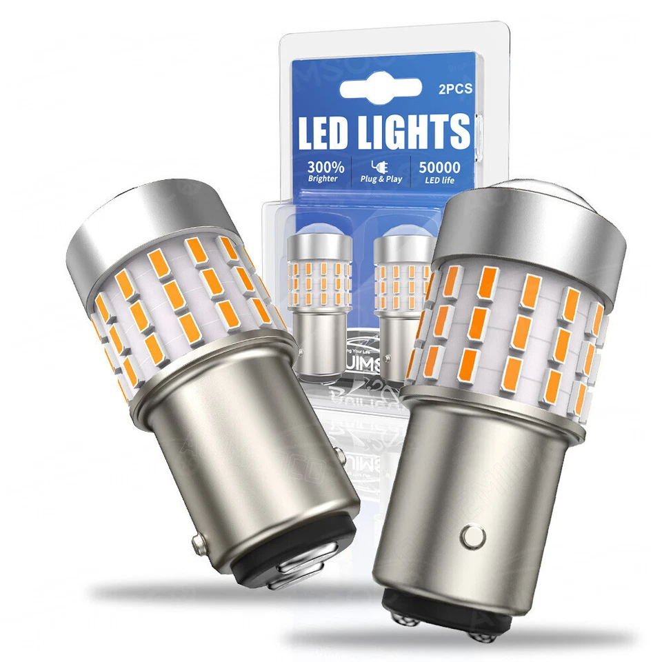 Bombillas LED ámbar de luz de giro trasero para Hyundai Genesis Coupe 10-2016 1157 Foto 1 de 4