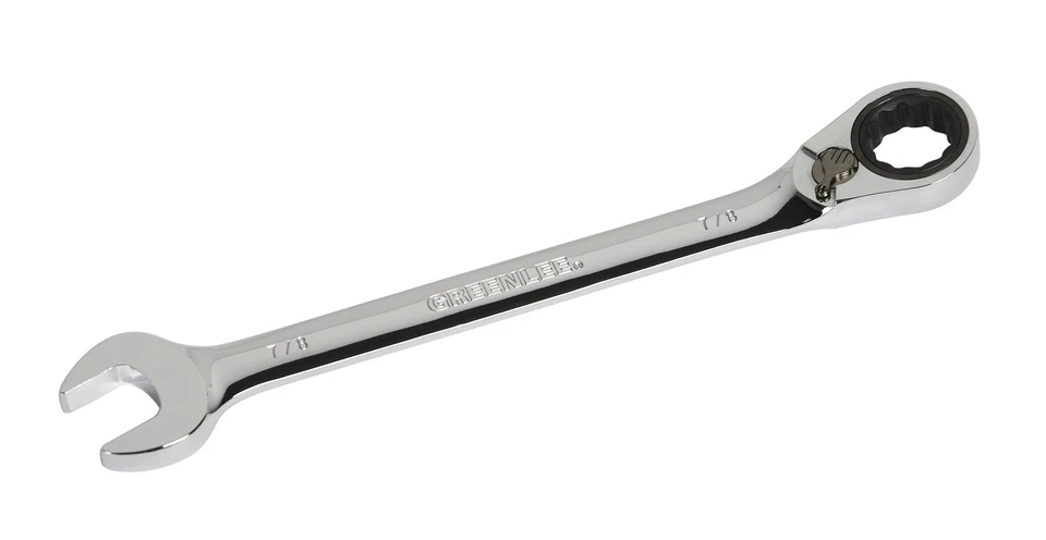 Greenlee 0354-21 Combination Ratcheting Wrench 7/8-Inch