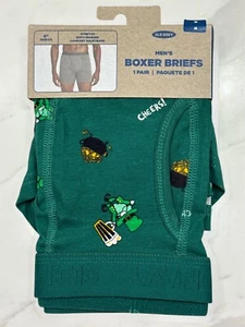 Calzoncillos boxer Old Navy para hombre 6” entrepierna Día de San Patricio duendes talla S M L XXL - Imagen 1 de 3