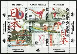 Guyana Stamp 2554  - 92 Summer & Winter Olympics - Picture 1 of 1