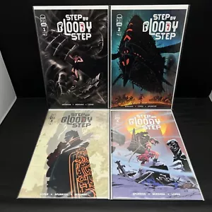 Step by Bloody Step #1-4 Komplettset (2022) Bild Comics - Bild 1 von 5