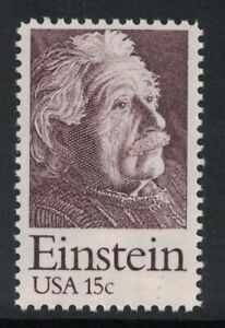 Scott 1774- Albert Einstein, Physicist- MNH 15c 1979- unused mint stamp