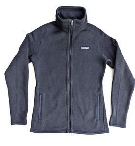 Patagonia Better maglione full zip pile giacca donna XS "New Navy" blu usato in ottime condizioni - Foto 1 di 11