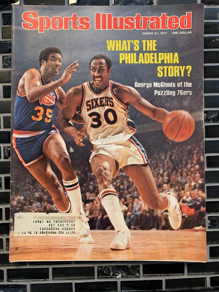 Sports Illustrated - George McGinnis - 21 de marzo de 1977 - (M16A) Foto 1 de 1