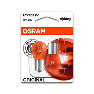 2x Peugeot 807 Genuine Osram Original Front Indicator Light Bulbs Pair