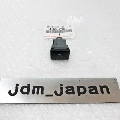 Interruptor de luz antiniebla genuino nuevo TOYOTA 84160-12060 Scion IQ FR-S XB RAV4 C-HR Foto 1 de 4