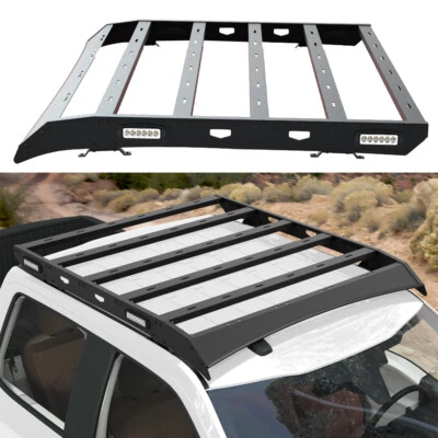 Roof Rack Top Cargo Carrier Steel for 2009-2014 Ford F-150 SuperCrew & Raptor - Image 1 of 4