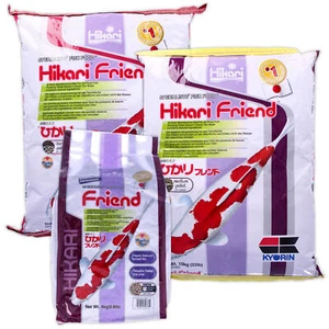 HIKARI FRIEND KOI POND FISH FOOD MEDIUM LARGE PELLET FLOATING HIGH GOLD QUALITY - Picture 1 of 8