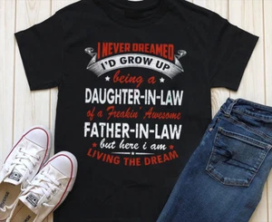 To My Daughter-in-law Gift - Awesome T-Shirt from Father-in-law, Daughter's Day - Picture 1 of 4