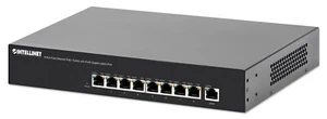 Full 8Port PoE Ethernet Office Network RJ45 Switch, Intellinet 560764 - HB-PO208 - Picture 1 of 2