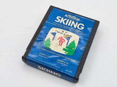 Skiing - Original Atari 2600 Game Authentic - Image 1 of 2