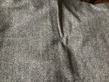 Vintage Pure Wool Herringbone Skirt Fabric Length
