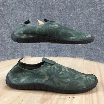 Cat & Jack Zapatos Juveniles 4 Grover Zapatillas Sin Cordones Verde Lona Punta Redonda Informales Foto 1 de 4