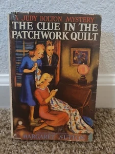 The Clue in the Patchwork Quilt Judy Bolton Mystery Margaret Sutton 1st Ed 1941 - Imagen 1 de 18