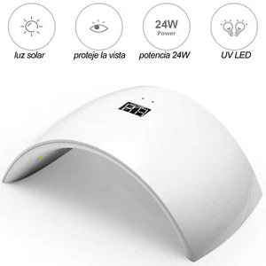 Lamp 24W Ultraviolet UV Dryer U � As Manicure Gel Nail Polish Sensor Detection - Picture 1 of 12