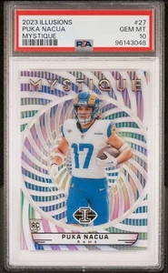 2023 Panini Illusions Mystique #27 Puka Nacua PSA 10 96143048 - Picture 1 of 2