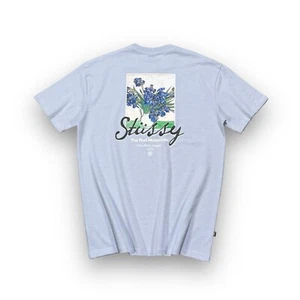 T-shirt Stussy grande blu - Foto 1 di 4