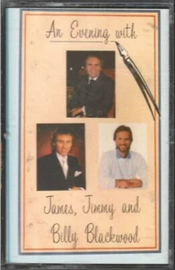JAMES, JIMMY AND BILLY BLACKWOOD.."AN EVENING WITH"....RARE LIVE GOSPEL CASSETTE - Picture 1 of 2