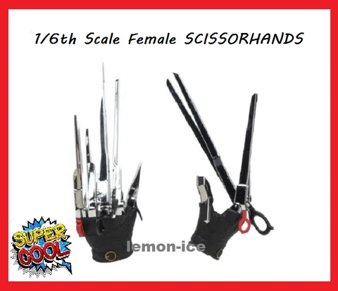 ❤️HOT❤️ 1/6 Scale SCISSORHANDS Female Woman TBLeague Phicen Hot Toys Figures Cover