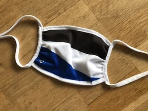 Maske ⚽️HSV stoff - FANARTIKEL 😷 Nur der HSV ! 👹😋🎅🧑‍🎄🎄🤶🤣 - Bild 1 von 4