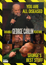George Carlin Double Feature: George's Best Stuff / You Are All Diseased, New DV