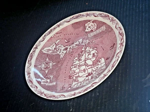 Vernon Kilns Great Seal of the state of Michigan Display Plate Made in U.S.A - Picture 1 of 6