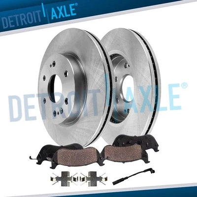 Front Brake Rotors Ceramic Brake Pads Kit for Escalade ESV Silverado Sierra 1500 - Image 1 of 4
