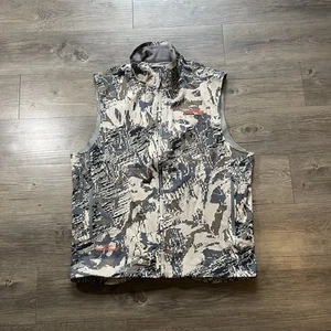 Sitka Mountain Vest Optifade Open Country 50122 Gore Windstopper Sz Large - Picture 1 of 9