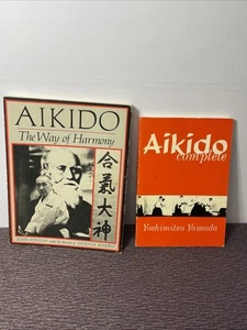 Vintage Konvolut 2 Aikido Bücher verschiedene Autoren Set guter Zustand - Bild 1 von 11
