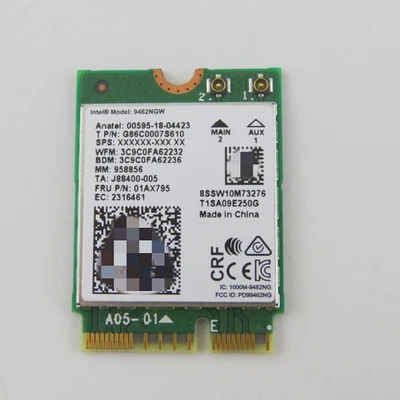 Für Asus 15 X512JA For Lenovo S2 4th L390 Yoga L390 Wireless WiFi Card 9462NGW - Bild 1 von 2