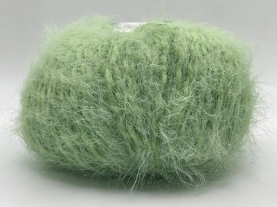 Light Green Merino Fur 82451 Ice Yarns  Superwash Merino Wool & Nylon 50gr 164yd - Image 1 of 4
