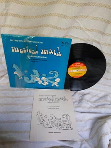 Terry Gris LP Musical Math Tom Thumb T 309 Booklet Beats Samples - Imagen 1 de 2