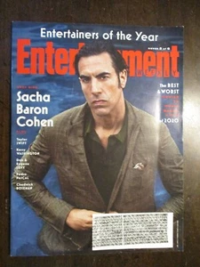 ENTERTAINMENT WEEKLY #1602 JANUARY 2021 SACHA BARON COHEN CHADWICK BOSEMAN 2020 - Picture 1 of 2