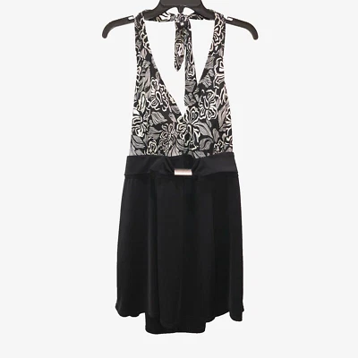 Купальник винтажный Jaclyn Smith черный белый размер 20 W 20 Вт - Изображение 1 из 4