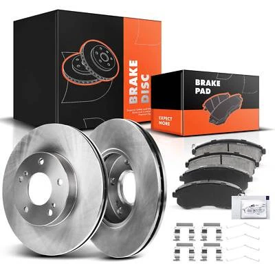 Nuevos rotores de freno de disco delanteros y pastillas de freno para Nissan Máxima Infiniti I30 96-99 Foto 1 de 4