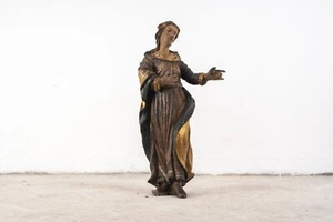 18th century wooden sculpture - Bild 1 von 12