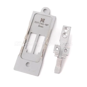NEEDLE PLATE FEED DOG PFAFF 2-needle 1246, 1296 Sewing Machine Part KH1246 - Picture 1 of 4
