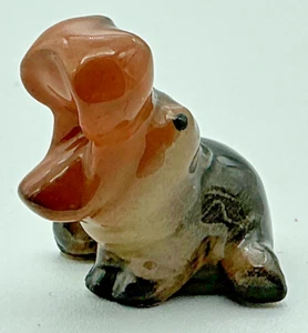 Vintage Hagen Renaker Porzellan Mini Baby Nilpferd Figur - Bild 1 von 4