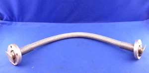 Metallschlauch 85cm Ringwellschlauch DN25 PN10 Flansch Din 2673 Flexschlauch - Bild 1 von 4