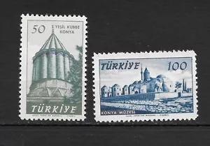 Turkey 1957 750th Birth Anniv of Mevlana Complete set Mint Never Hinged ** - Picture 1 of 2