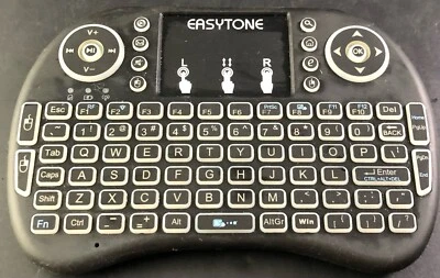 Wireless Keyboard with Built In Touchpad  Mouse for PC Vk04 - Image 1 of 2