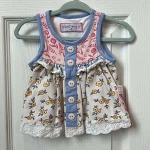 Sweet Honey Blue Top - NB - Picture 1 of 2