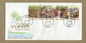 NEUSEELAND. TOKELAU TERRITORIUM, Post. Ersttagsbrief Copra 1984 5-02 FDC - Bild 1 von 2