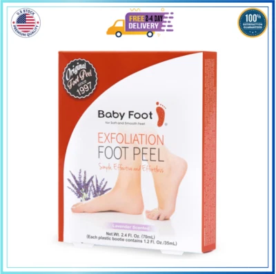 Baby Foot Exfoliation Peel – Lavender Scented, Removes Dead Skin for Soft Feet - Image 1 of 4
