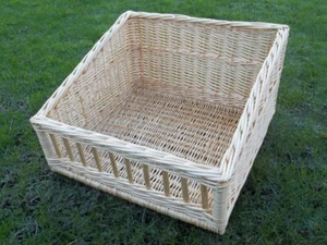  Cestino da esposizione, cestino da banco, cesto per panini, cesto per offerte, cesto per buffet, circa 47 cm x 45 cm - Foto 1 di 2