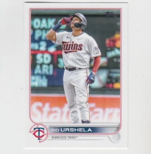 (12) Gio Urshela 2022 TOPPS UPDATE SERIES CARD LOT #US130 MINNESOTA TWINS - Image 1 of 1