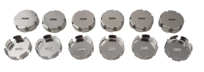 Christbaumschmuck Kappel groß für Kugeln Ø20,5 x 6,2 x 0,4mm Messing silbern - Bild 1 von 4