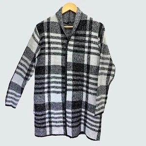 Womens Long Open Front Cardigan Sweater - Picture 1 of 6